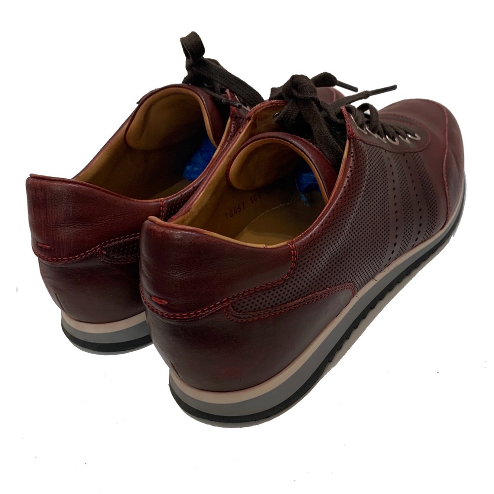 10.5 / Magnanni leather sneakers - Picture 3 of 6